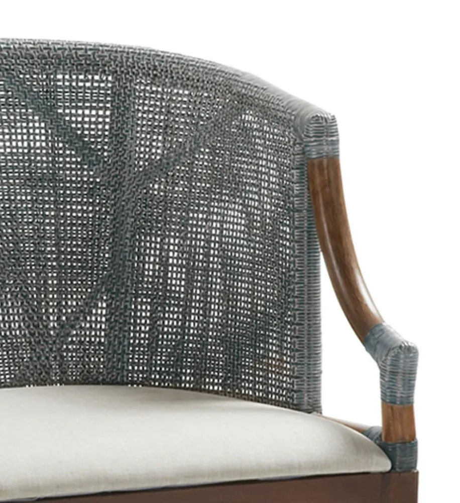 Poltrona rattan di lusso
