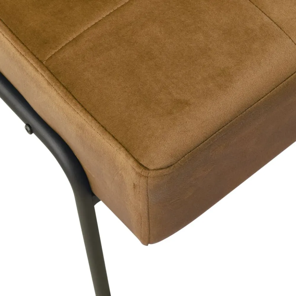 Poltrona Relax 65x79x87 cm Marrone Velluto