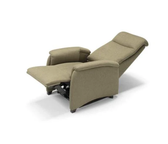 Poltrona Relax elettrica anziani reclinabile 2 motori con roller system, modello Asia Spazio Relax