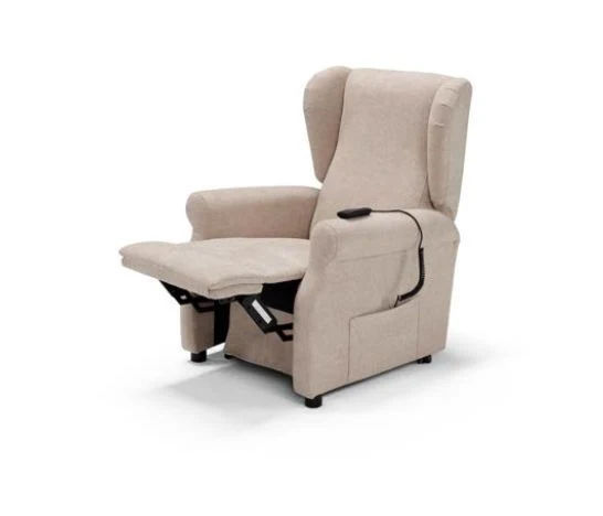 Poltrona Relax elettrica anziani reclinabile 2 motori con roller system Bergè Spazio Relax