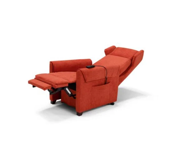 Poltrona Relax elettrica anziani reclinabile 2 motori con roller system Roma Spazio Relax