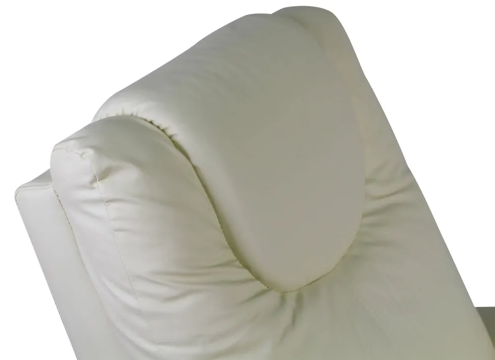 Poltrona Relax Manuale Reclinabile Similpelle Vandi Panna