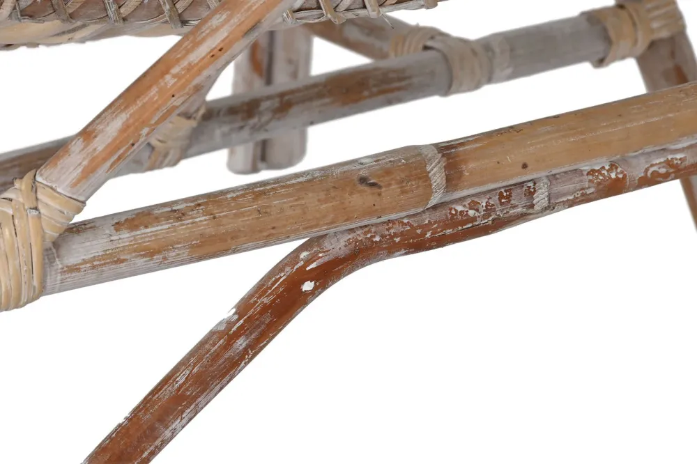 Poltrona relax rattan decapato