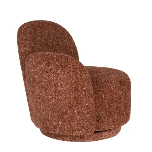 Poltrona rosa bordeaux rosso