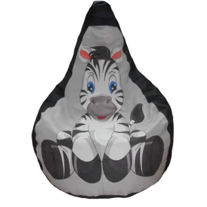 Poltrona Sacco Pouf Poliestere Design Zebra Avalli