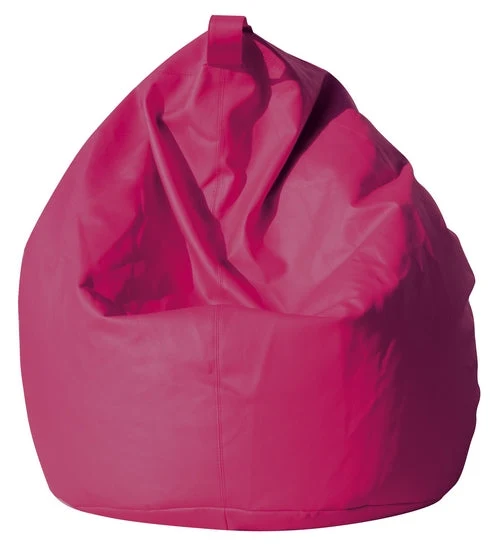 Poltrona Sacco Pouf Similpelle fucsia Avalli