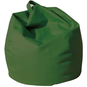 Poltrona Sacco Pouf Similpelle Verde
