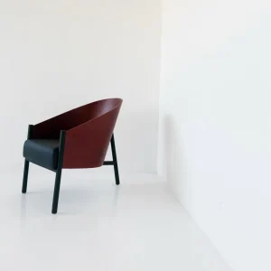 Poltrona scultorea legno curvato