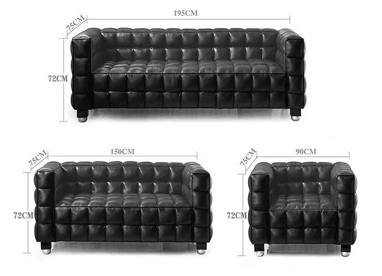 Poltrona Similpelle Rizzetti Manhattan Eco Nero