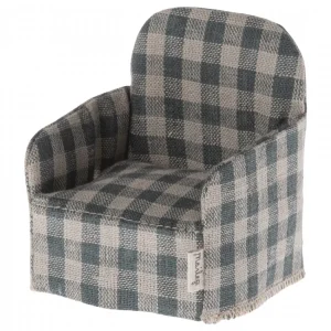 Poltrona Stoffa Quadri - Verde