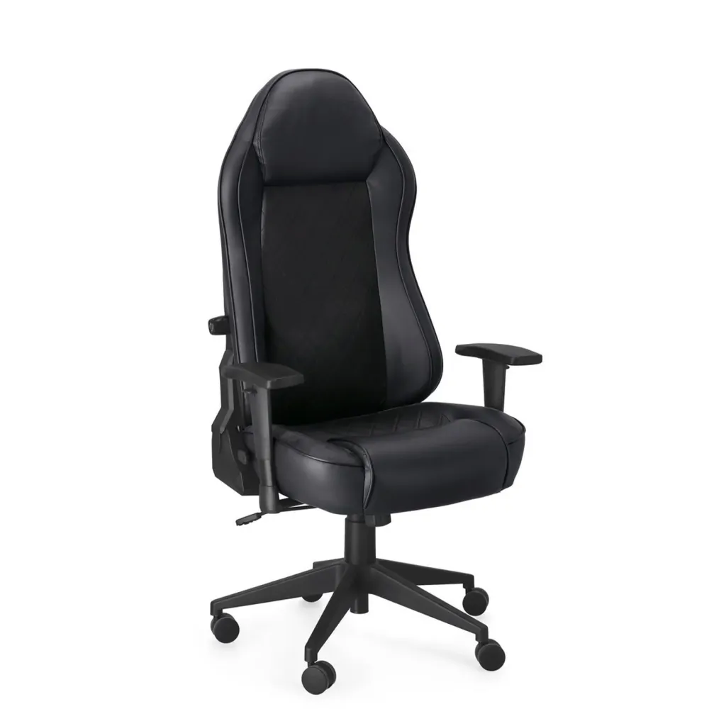 Poltrona "Tyson" da gaming ed ufficio ergonomica poliestere con braccioli e ruote
