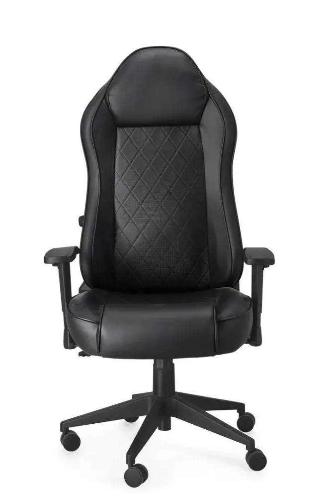 Poltrona "Tyson" da gaming ed ufficio ergonomica poliestere con braccioli e ruote