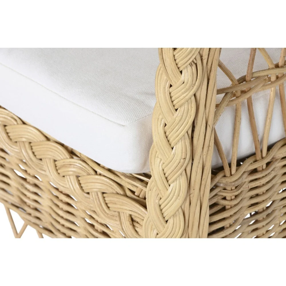 Poltroncina bohémien rattan