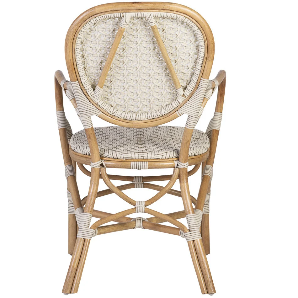 Poltroncina francese Bistrot rattan