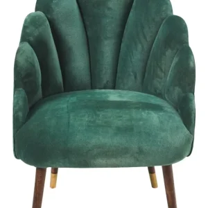 Poltroncina glam verde