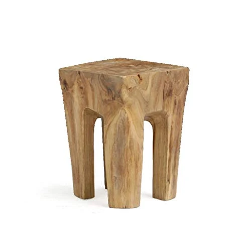 Sgabello Legno Picchetti Legno Massello Per Uso Domestico Picchetti Teak Piccoli Sgabelli Tavolino Sgabelli Doppio Uso Mol...