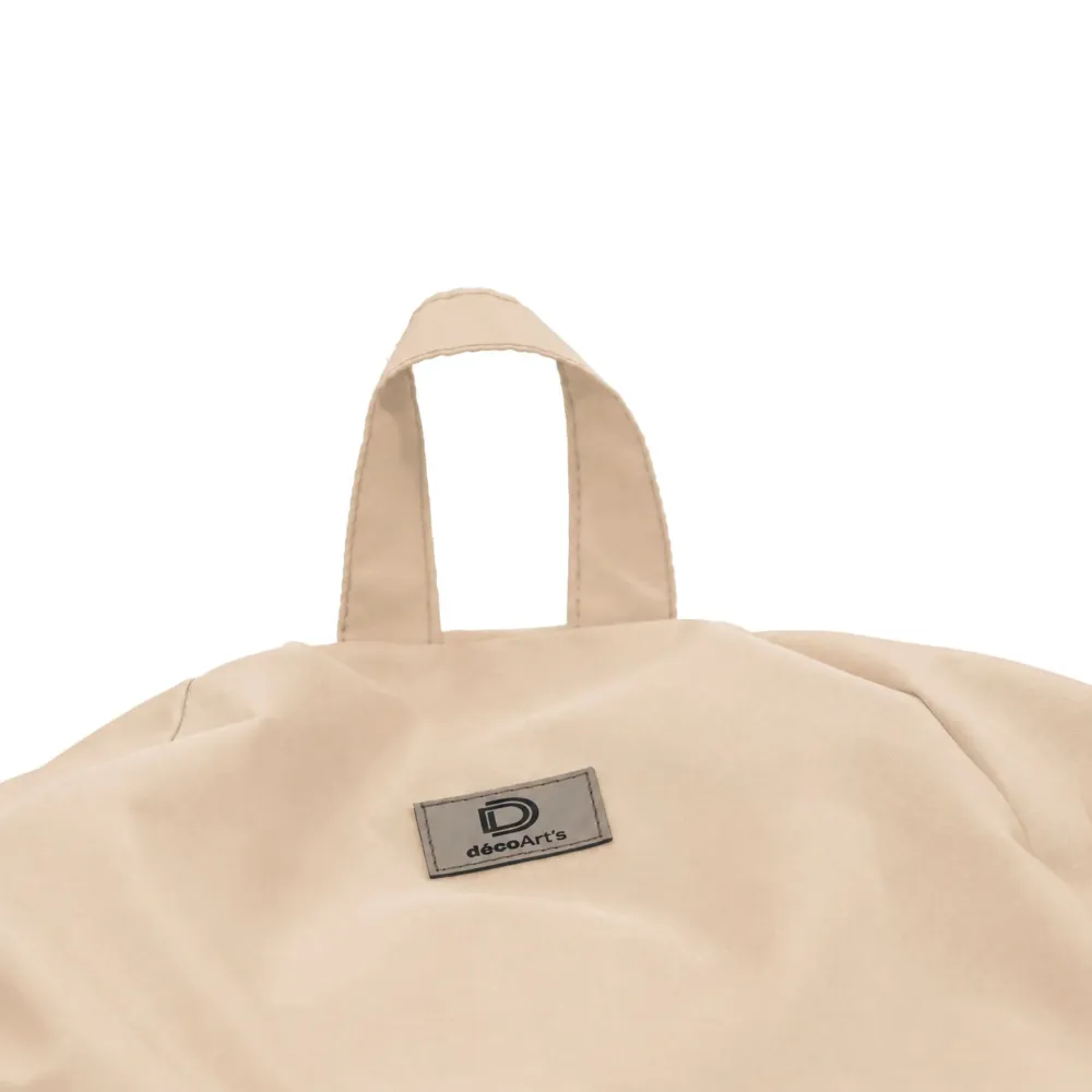 Pouf poire XL d'extérieur - 110x120 cm - Beige