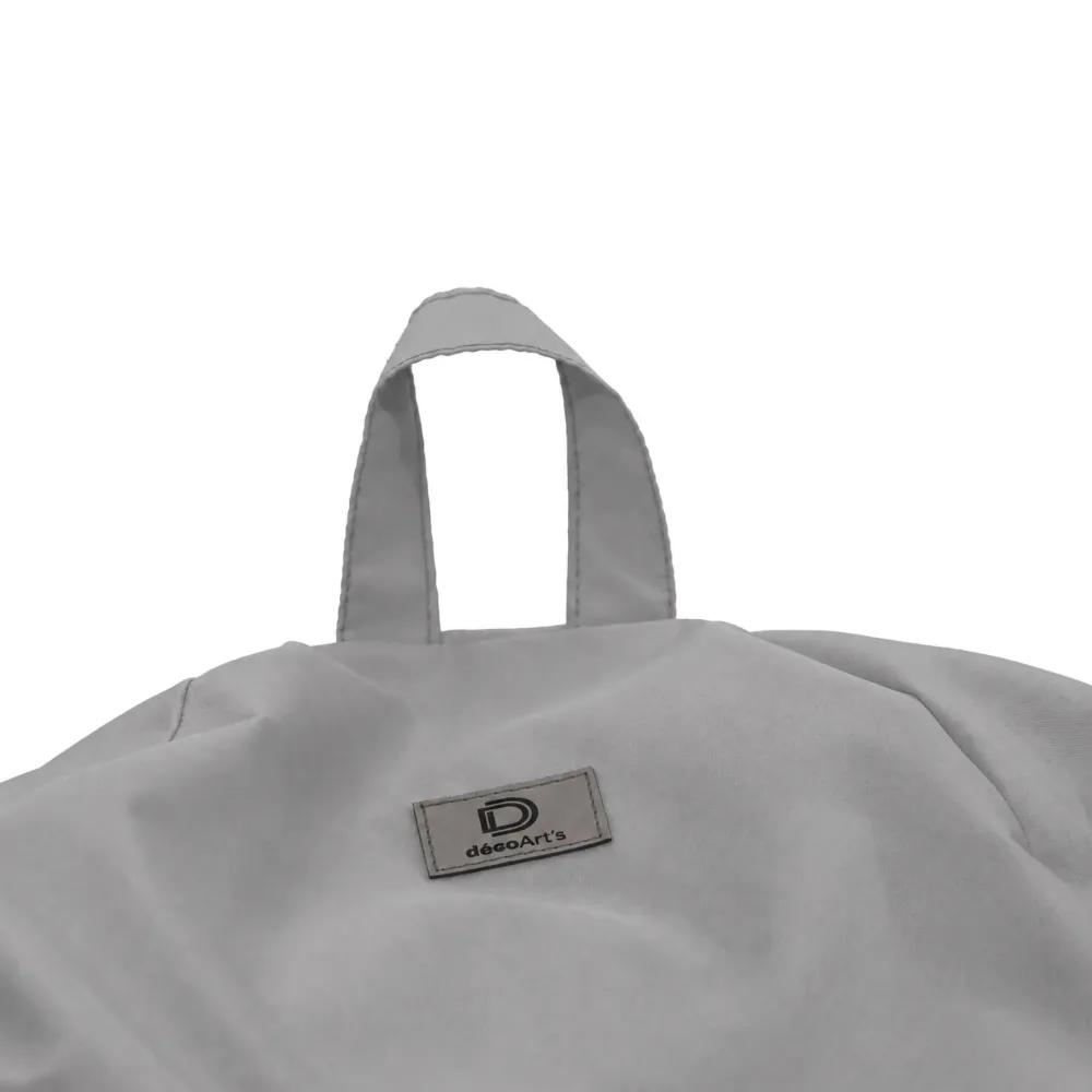 Pouf poire XL d'extérieur - 110x120 cm - Gris Galet