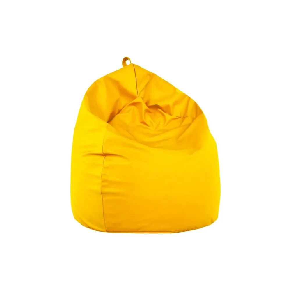 Pouf Sacco Nylon 65x62cm Giallo