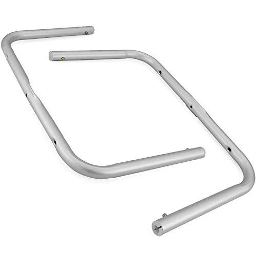 PrimeMatik Sgabello da Doccia ergonomico Antiscivolo Regolabile Altezza Imbottito (kd08), Bianco, Taglia Unica