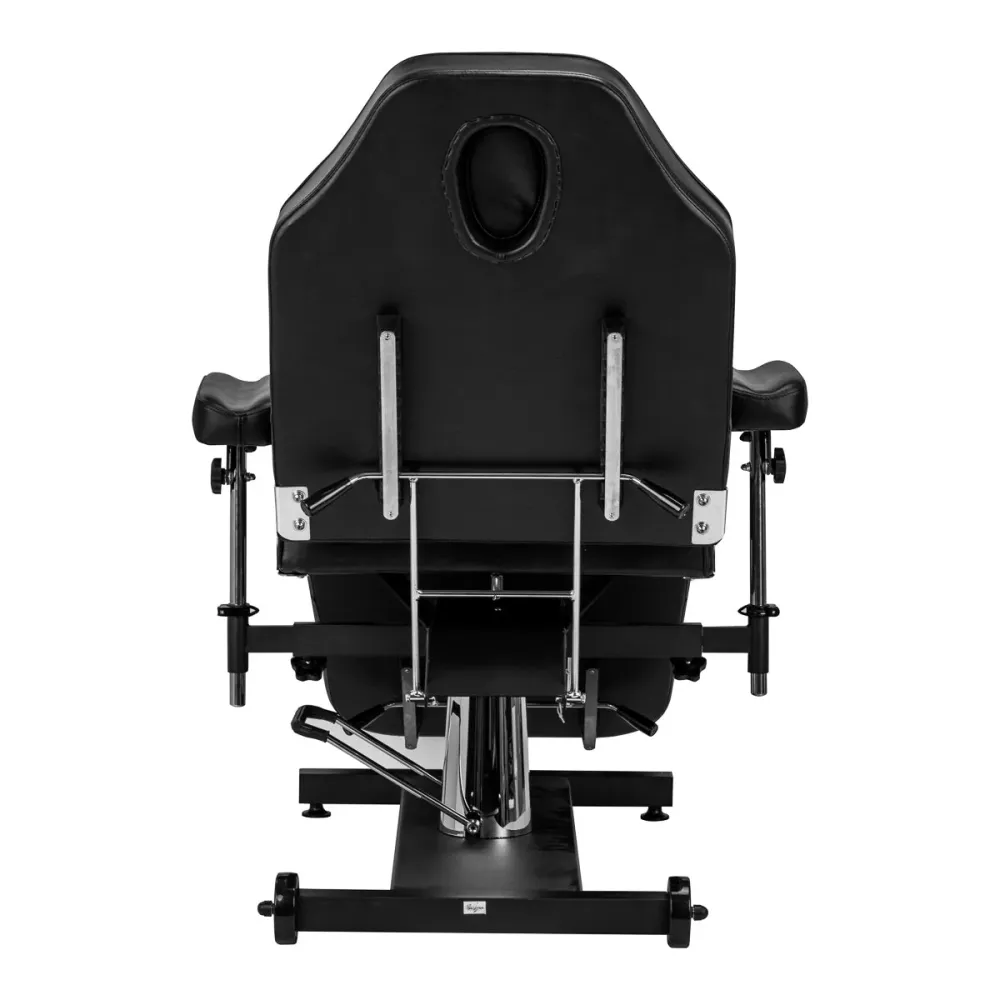 PRO INK 322F sedia idraulica per tatuaggi nera