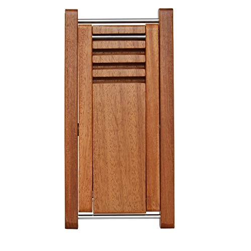 Chitarra Poggiapiedi legno massello Chitarra Pedale Chitarra Poggiapiedi Sgabello Pedale regolabile 4 livelli legno pieghe...