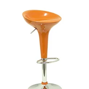 Piqueras y Crespo Sgabello Henche, Arancione, Standard Q-CONNECT