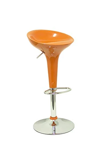 Piqueras y Crespo Sgabello Henche, Arancione, Standard Q-CONNECT
