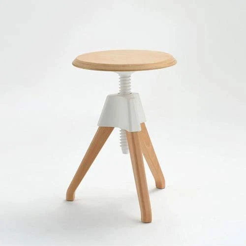 Sedia da Bar Sgabello Sedia Poggiapiedi Fashion Casual Multi-funzio Legno Solido della Famiglia Rotonda Sgabello Creativo...