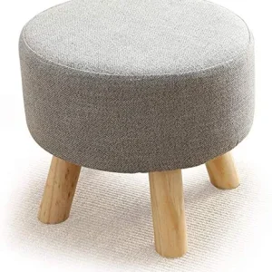 Sedia da Bar Sgabello Sedia Poggiapiedi Moderna Minimalista Piccolo Sgabello Creativo di Modo di Legno Solido Panno Piccol...