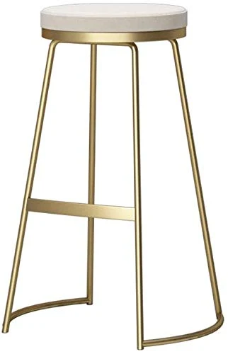 Sgabelli Poggiapiedi Ingresso Nordic Semplice di Legno Solido Gold Bar Stool Tea Shop Cafe Bar Sedia Alta Sgabello Casual...