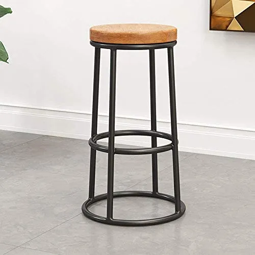Sgabello Sedia Poggiapiedi Bar Chair Casa Sgabello Alto Retro Vecchio Ferro Ferro battuto Personalizzabile caffè Sedia Mod...