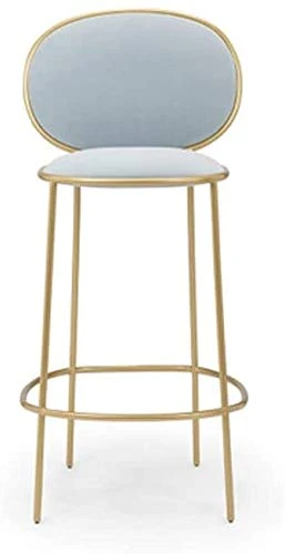 Sgabello Sedia Poggiapiedi Cafe Ferro Battuto Bar Stool Moderna Minimalista casa High Chair Bar Stool Nordic Indietro Ins...