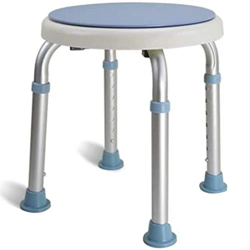 Qazxsw Sgabello da Bagno/ Rotazione Doccia Sgabello/Sgabello da Bagno/ Gravidanza Donne e Anziani Sedia da Bagno Antiscivo...