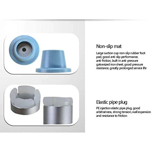 Qazxsw Sgabello da Bagno/ Rotazione Doccia Sgabello/Sgabello da Bagno/ Gravidanza Donne e Anziani Sedia da Bagno Antiscivo...