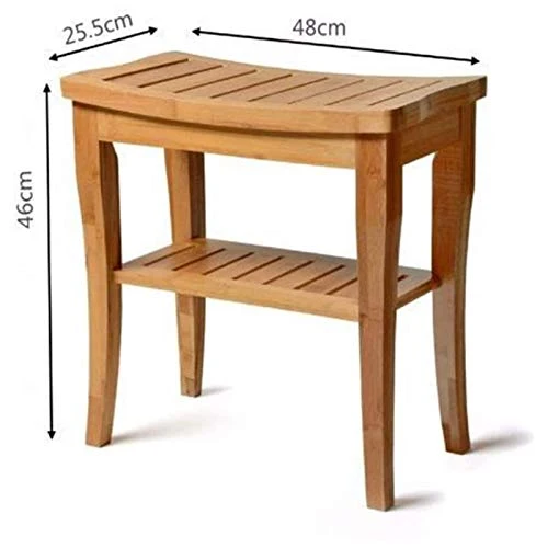 Qazxsw Sgabello da Bagno/Impermeabile Scarpa Antiscivolo Sgabello/Sgabello per stoccaggio/Sgabello per Donna Incinta anzia...