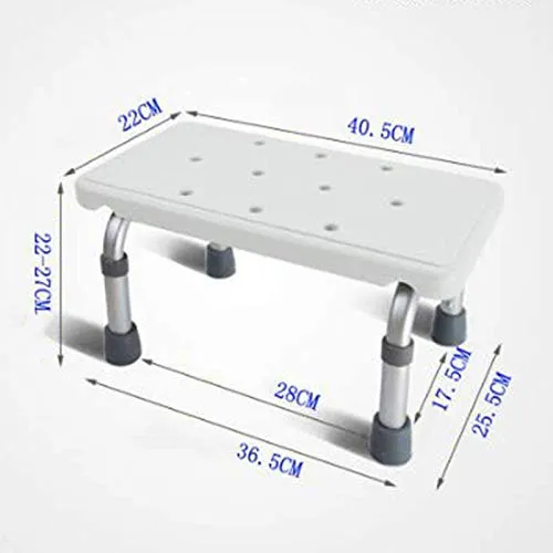 Qazxsw Sgabello da Bagno/Sgabello da Bagno/Antiscivolo Sedia da Toilette/per Bambini Pedalo/Scarpa Sgabello/da Bagno Sgabe...