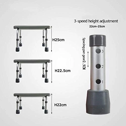 Qazxsw Sgabello da Bagno/Sgabello da Bagno/Antiscivolo Sedia da Toilette/per Bambini Pedalo/Scarpa Sgabello/da Bagno Sgabe...