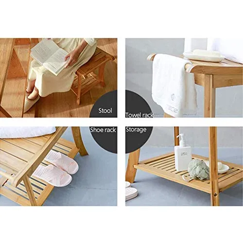 Qazxsw Sgabello da Bagno/Sgabello da Bagno/per Uso Domestico Sgabello per Servizi igienici per Anziani/Sgabello da Bagno c...