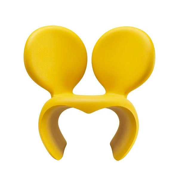 DON'T F**K MOUSE ARMACHAIR • RON ARAD Yellow Qeeboo