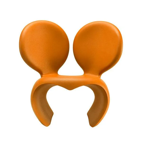 DON'T F**K MOUSE ARMACHAIR • RON ARAD Yellow Qeeboo