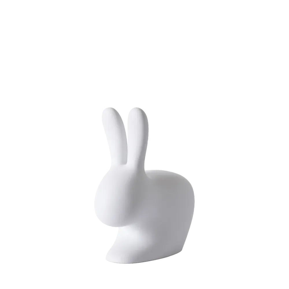 Qeeboo Sedia Rabbit Baby Grigio Chiaro