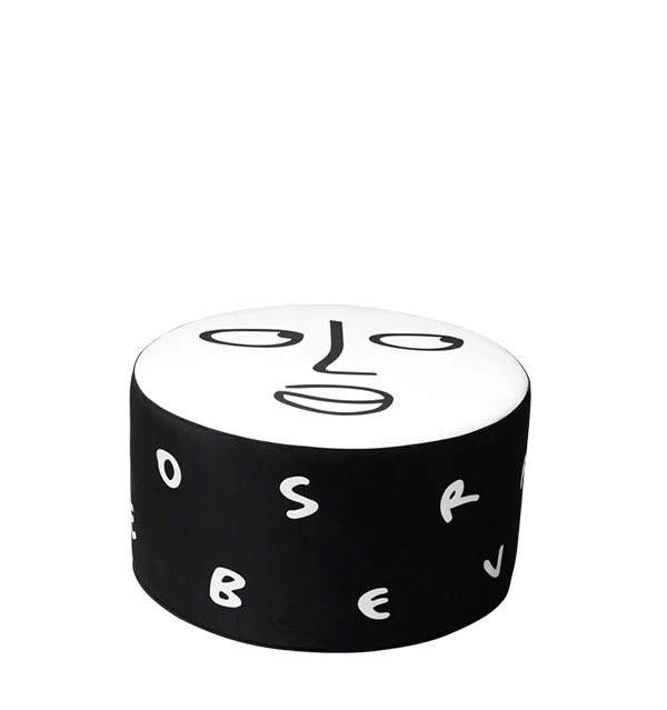 Sunlit Story Pouf M • Shantell Martin Qeeboo