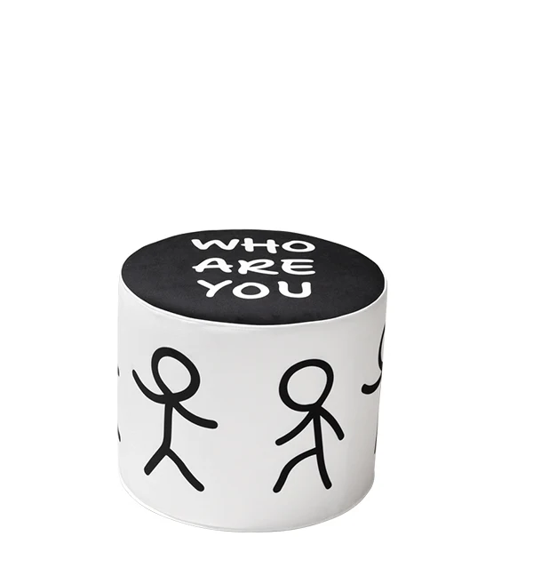 Who Are You Pouf S • Shantell Martin Qeeboo