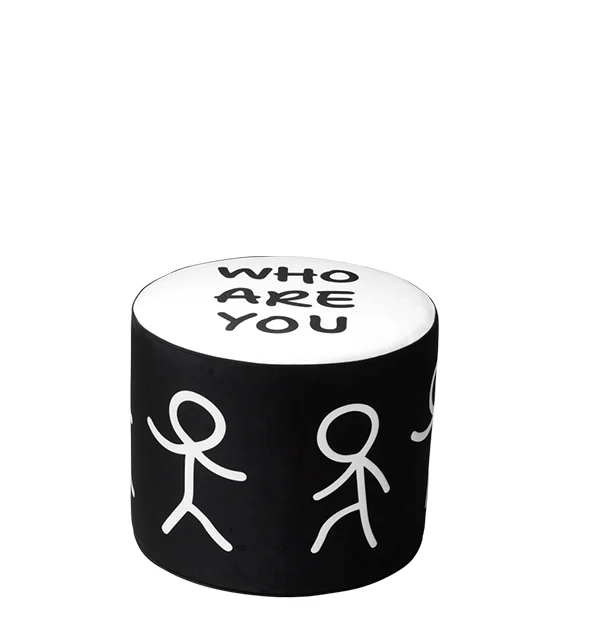 Who Are You Pouf S • Shantell Martin Qeeboo
