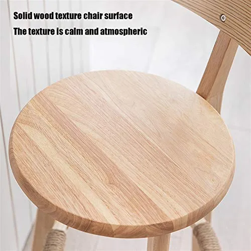 Sedia da ufficio Sedia computer Sedia legno massello Sgabello ad alta sgabello Sgabello Sgabello domestico Nordic Bar Sgab...