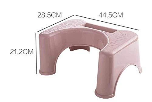 qiuqiu Sgabello per WC Sgabello per WC per Il Trattamento di Acne, costipazione, gonfiore, Postura Sana sul Water, Sgabell...