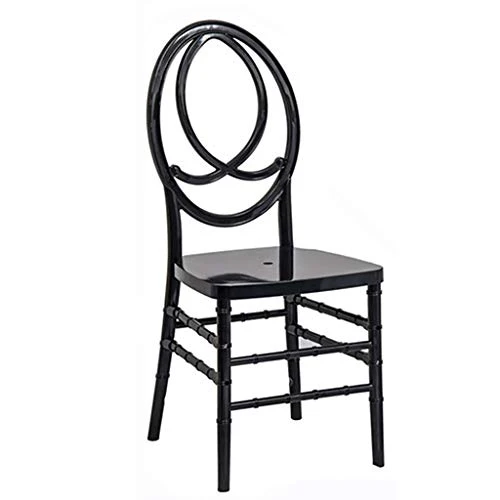QTQHOME Sedia Plastica Trasparente,Impilamento Sedia da Sposa Cristallo Acrilico,Sedia da Pranzo per La Cucina,Sedia Ester...