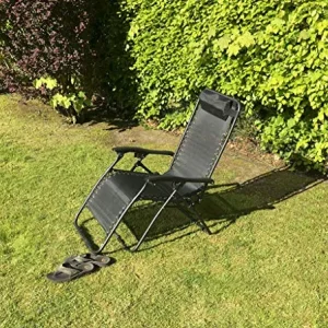 Redwood Leisure BB-FC114BL Sedia reclinabile, Nero