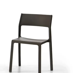 Renata - Set da 4 Sedia moderna polipropilene cm 50x51x82h - vari colori